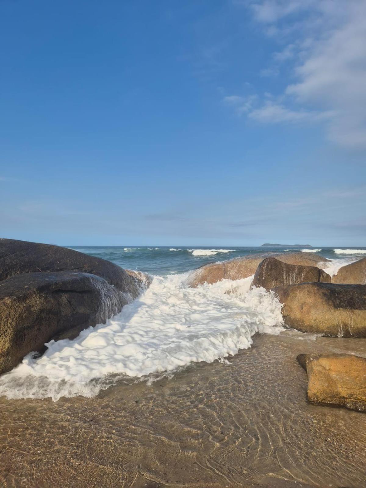 Refugio Vista Mar Praia Da Gamboa - Sc Garopaba Extérieur photo